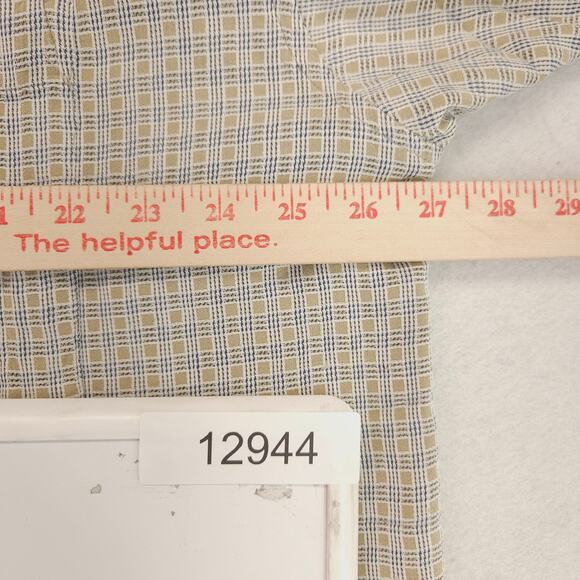 Levis Casual Short Sleeve Button Up Shirt Mens Size Extra Large XL Tan - Picture 6 of 9